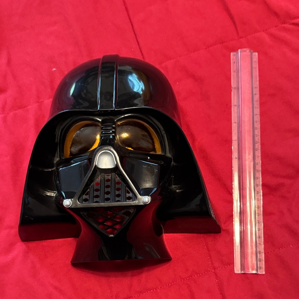 Black Darth Vader Mask - Picture 3 of 3